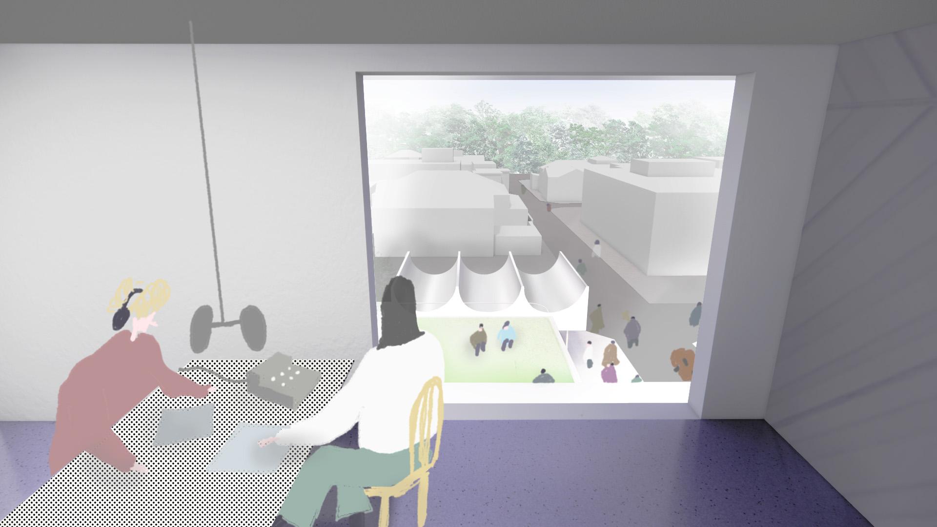 Proposal for the renovation of Musashino Public Hall (AS) 7
