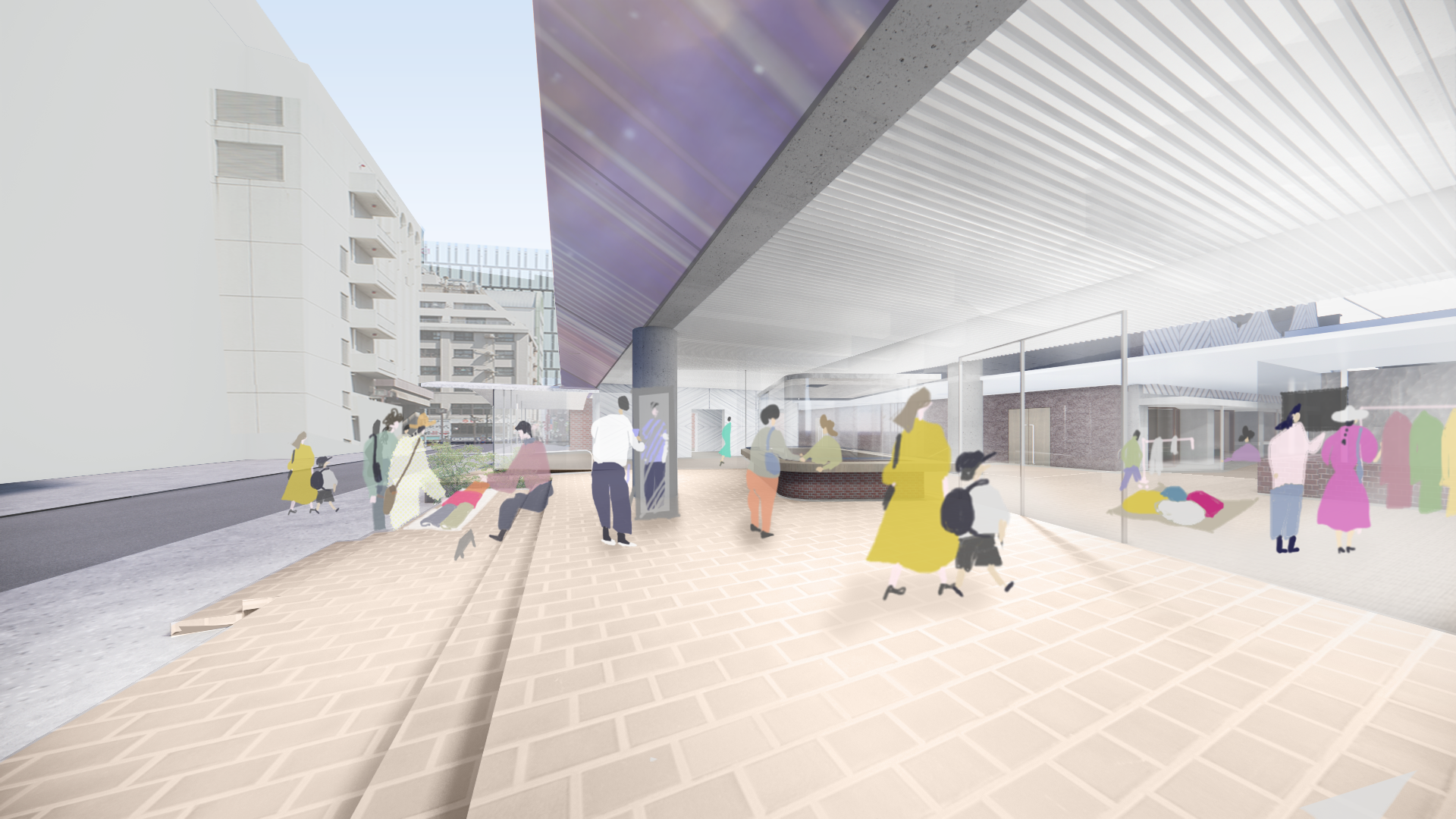 Proposal for the renovation of Musashino Public Hall (AS) 4