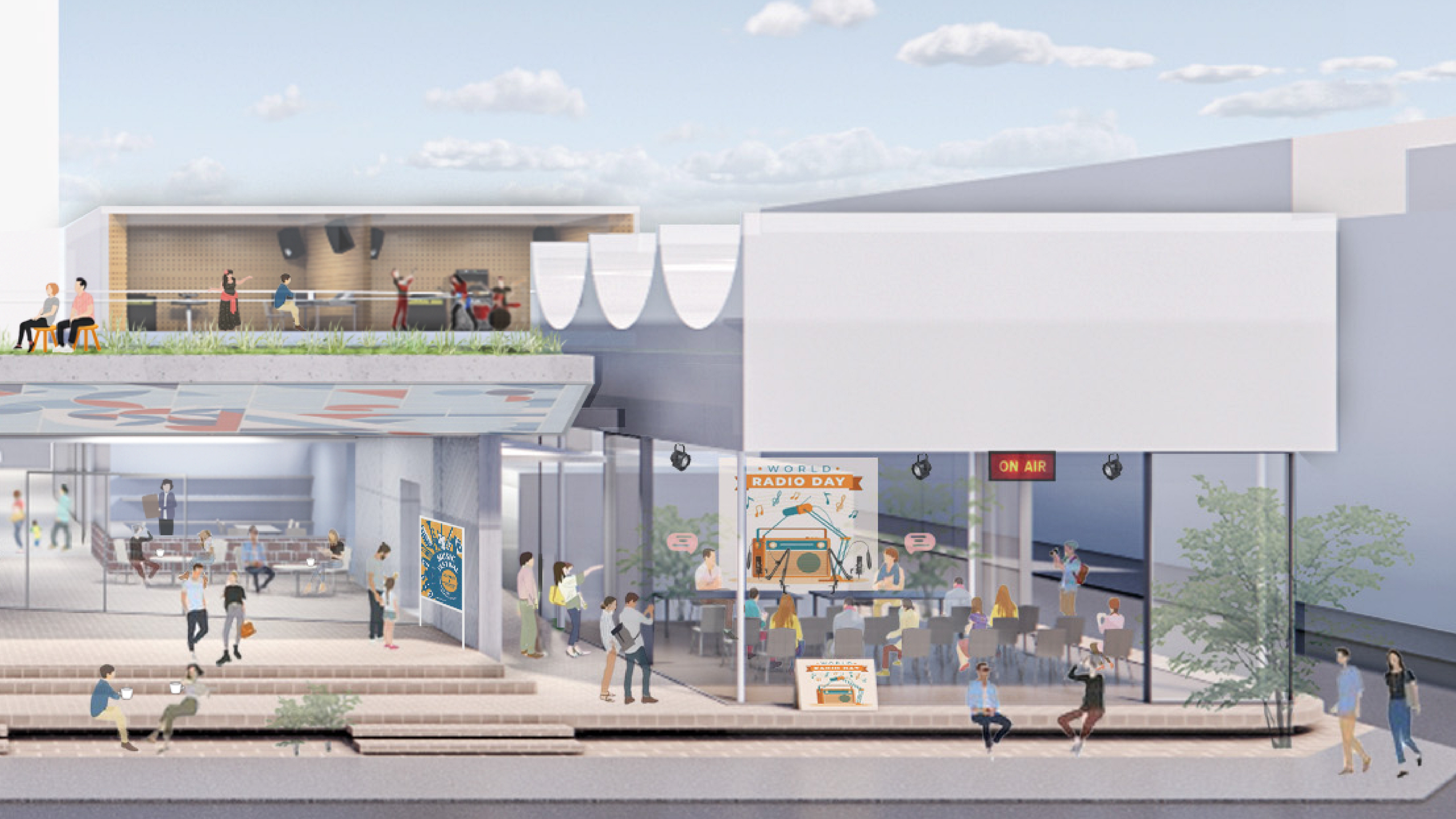 Proposal for the renovation of Musashino Public Hall (AS) 10